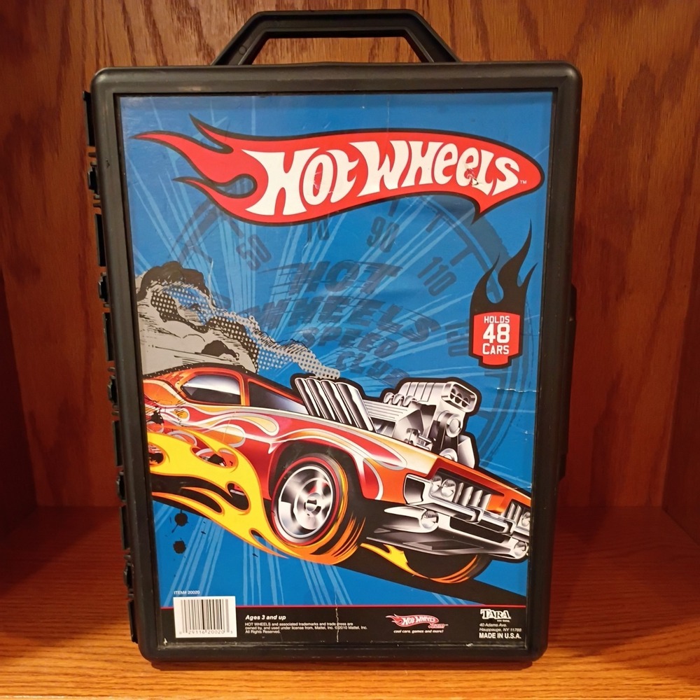 Hot Wheels Car Carrying Case - Holds 48 Cars